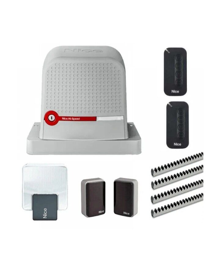 NİCE Robus600HS Yana Kayar Otomatik Kapı Motoru(Kit Paket)
