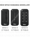NİCE MYGO2 2 Kanallı Otomatik Kapı Kumandası