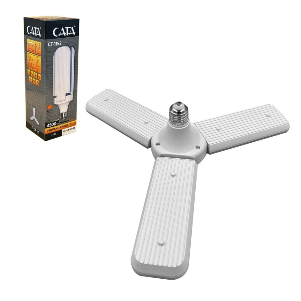 CATA CT-1152 42 W Pervane LED Ampul Beyaz Işık
