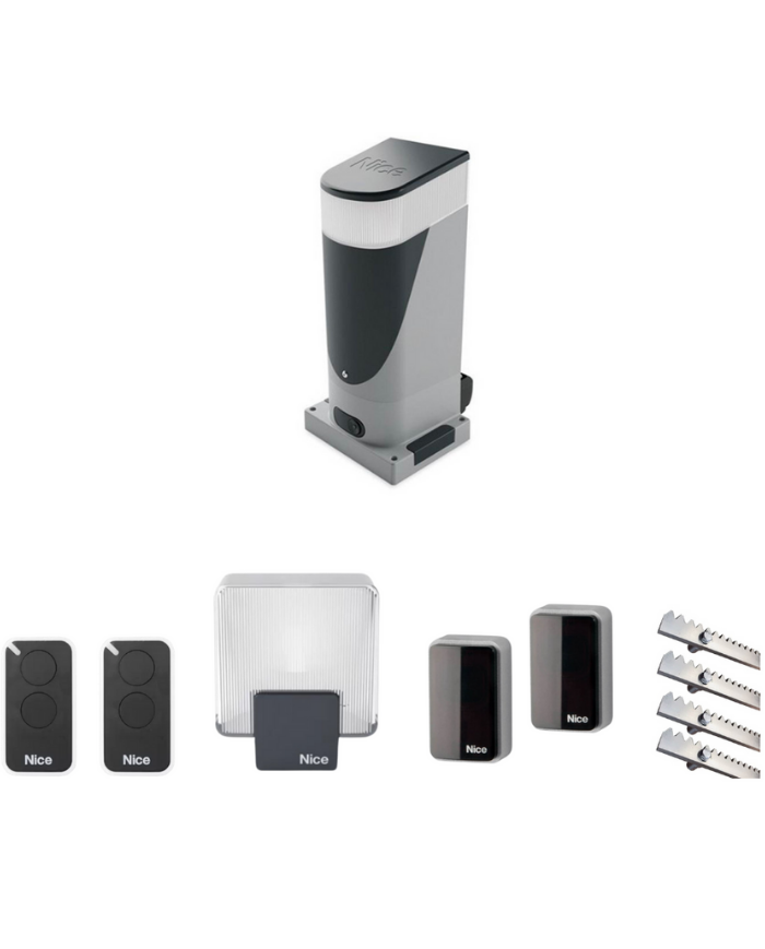 Nice Slight 400 Yana Kayar Kapı Motoru Kit Paket